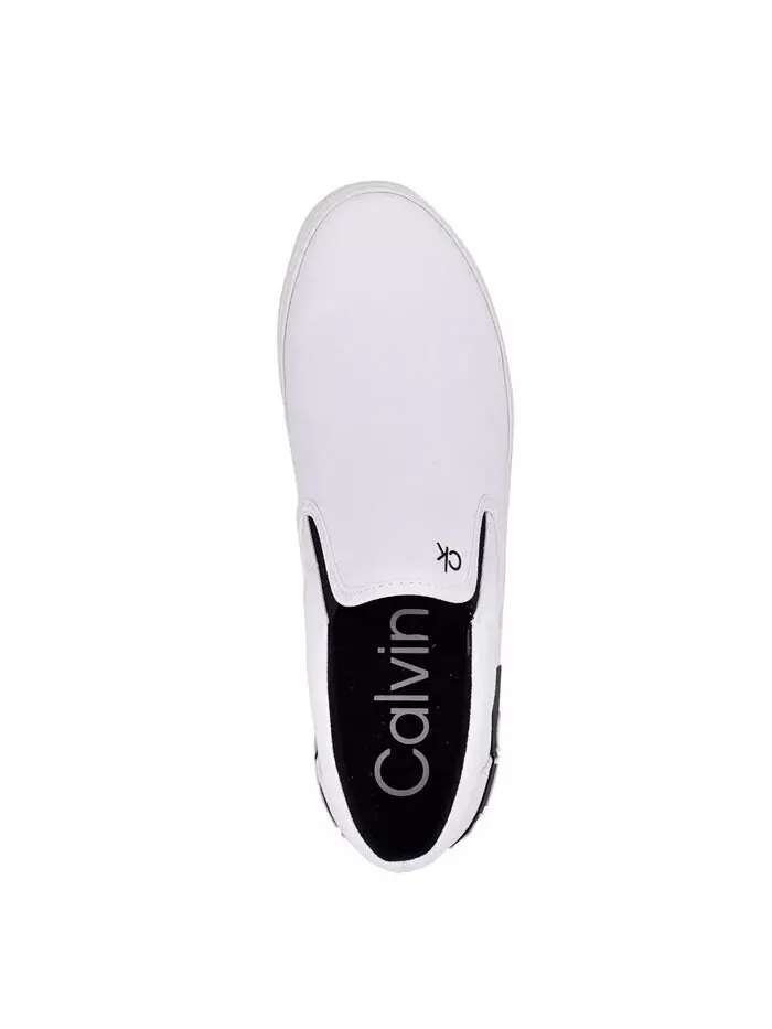 Мужские повседневные кроссовки Ryor Slip-On Calvin Klein — изображение 4 из 5, белый