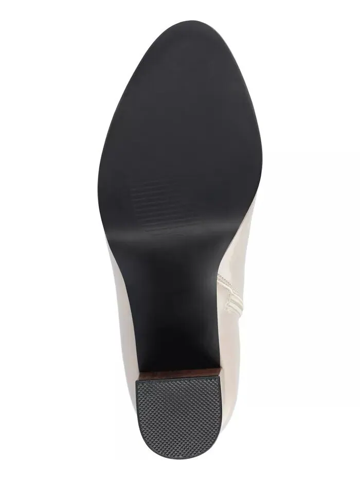 Женские ботильоны Romer Center Seam Platform Block Heel Journee Collection — изображение 5 из 5, тауп