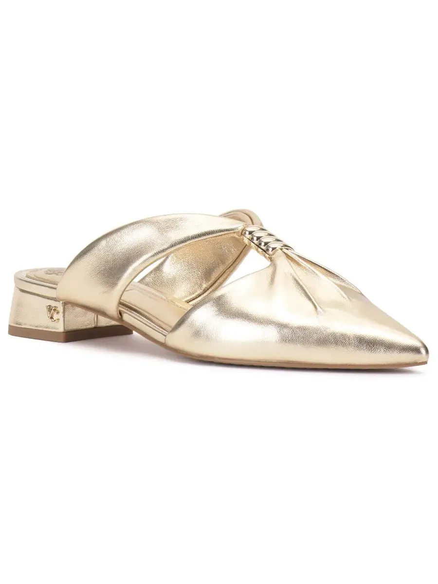Женские мюли Vanika без шнурков Vince Camuto — изображение 1 из 5, золотистый