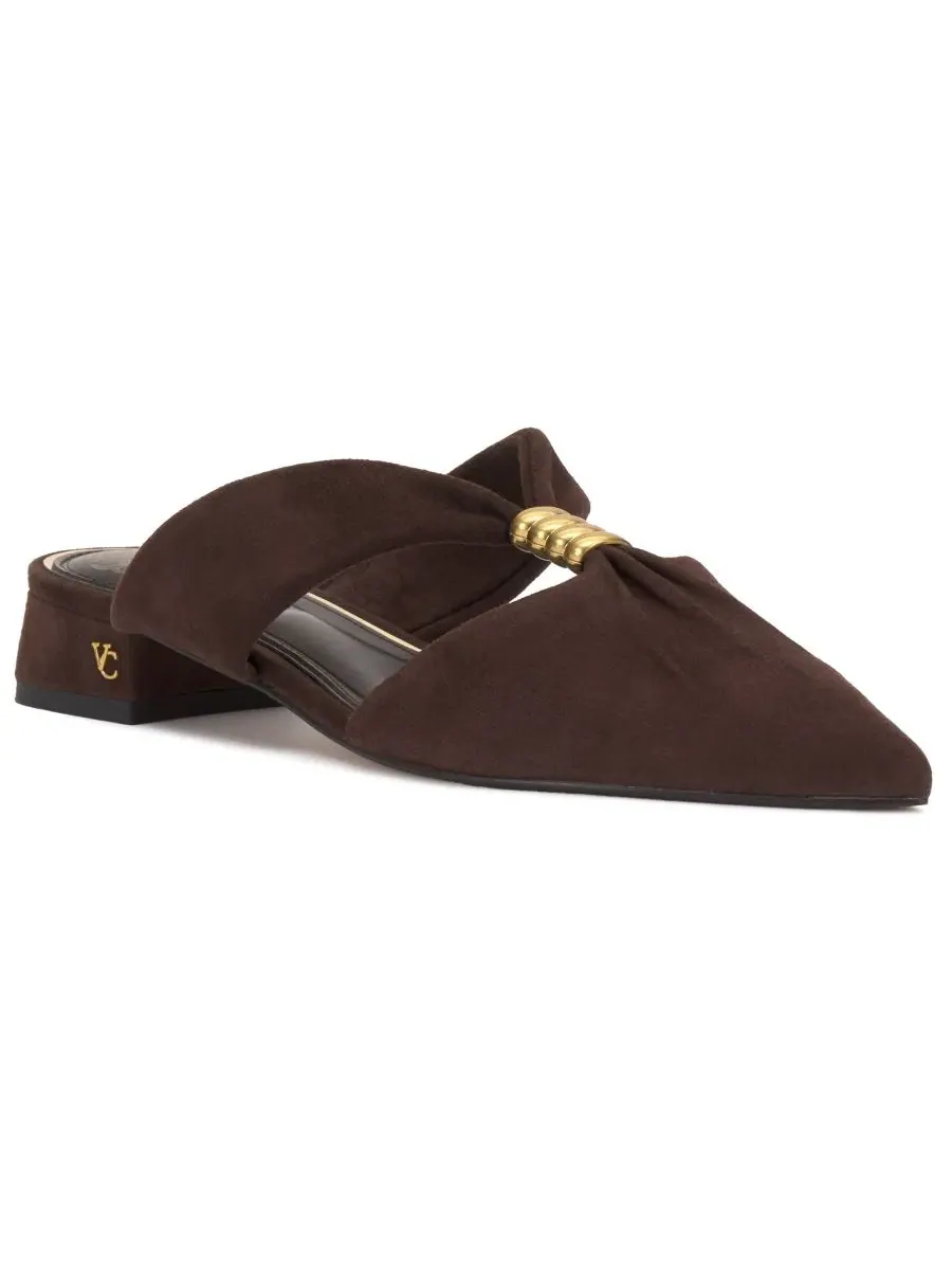 Женские мюли Vanika без шнурков Vince Camuto, Brownie Suede — изображение 1 из 5