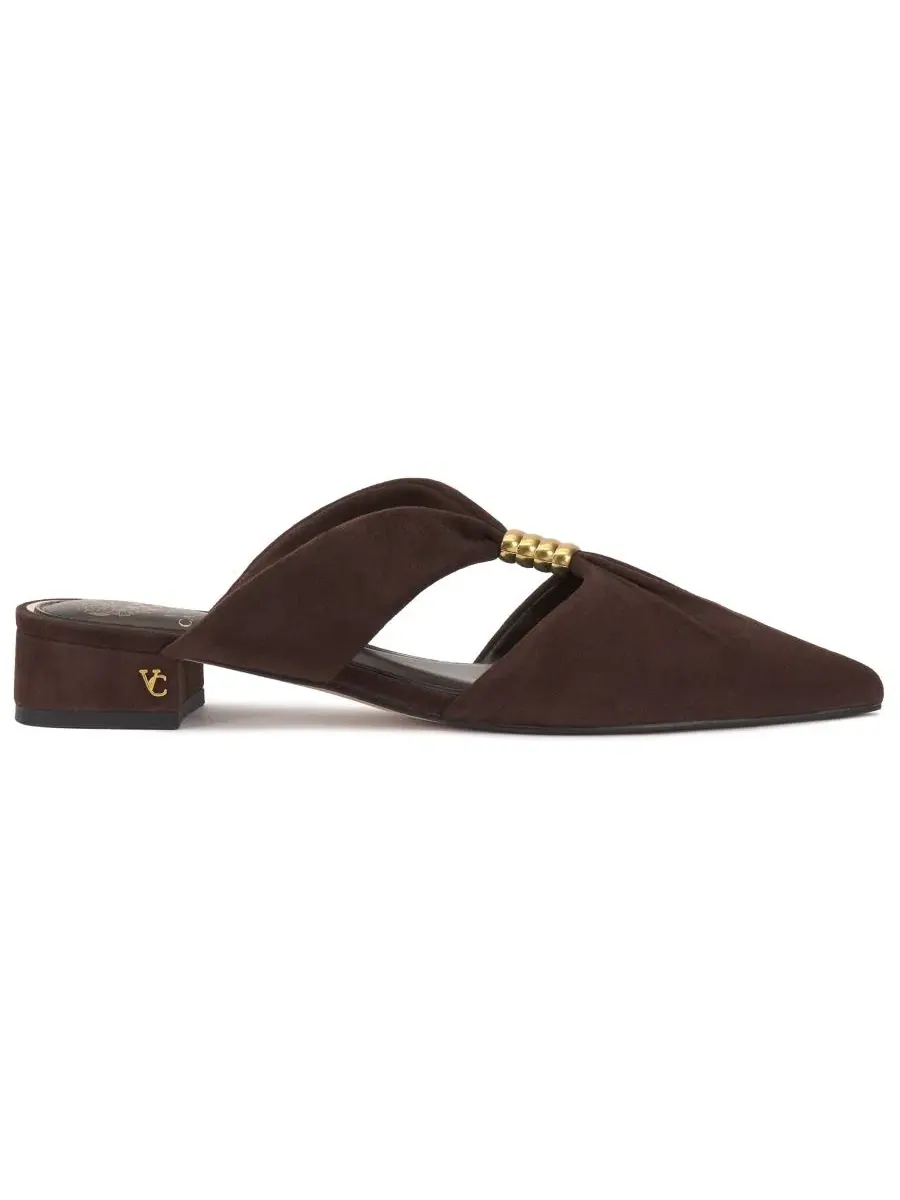 Женские мюли Vanika без шнурков Vince Camuto, Brownie Suede — изображение 2 из 5