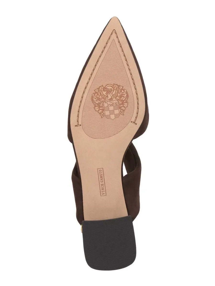 Женские мюли Vanika без шнурков Vince Camuto, Brownie Suede — изображение 5 из 5