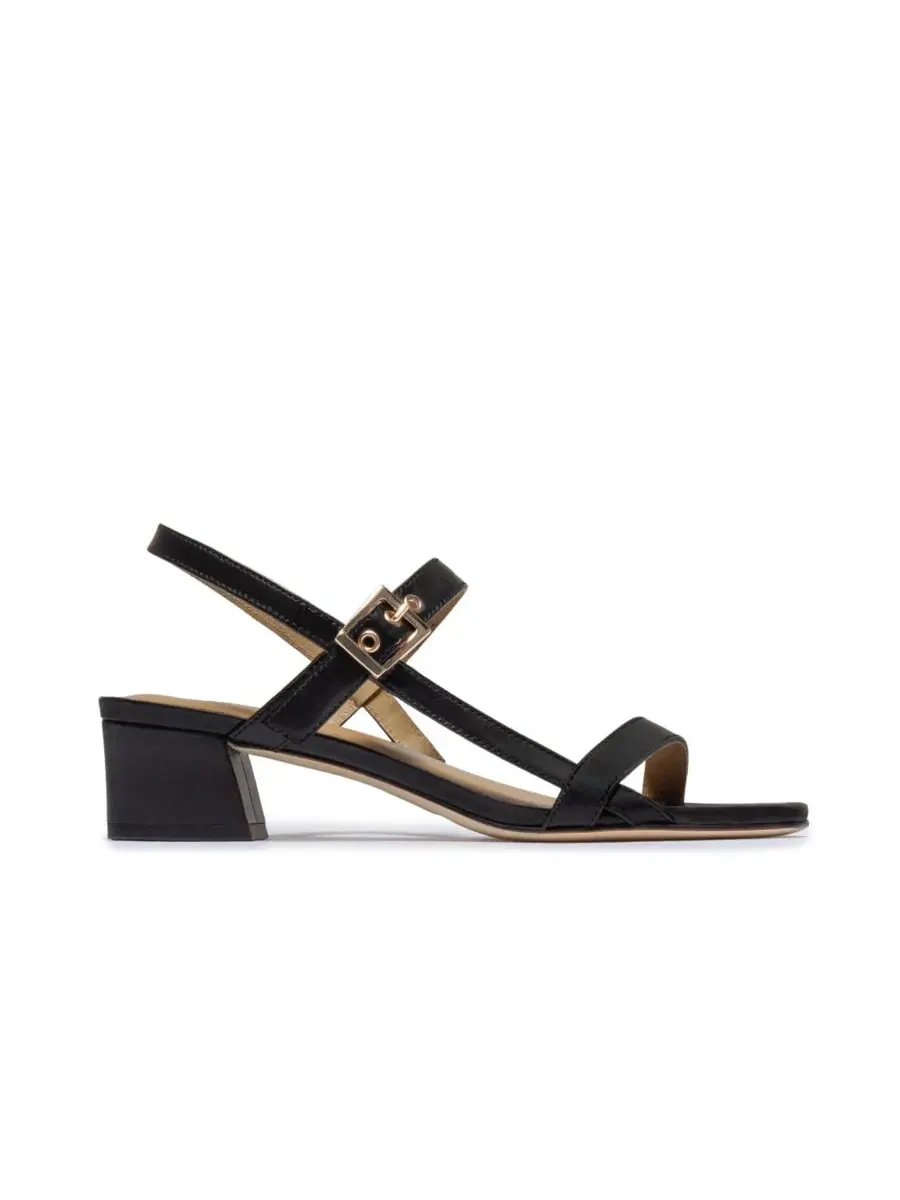 Женские сандалии на низком каблуке Jinji Bernardo Footwear — изображение 2 из 5, черный