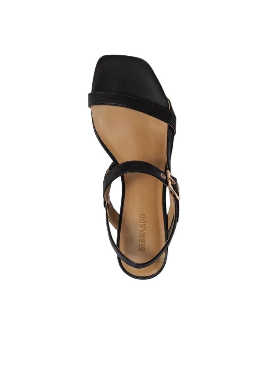 Женские сандалии на низком каблуке Jinji Bernardo Footwear — изображение 3 из 5, черный