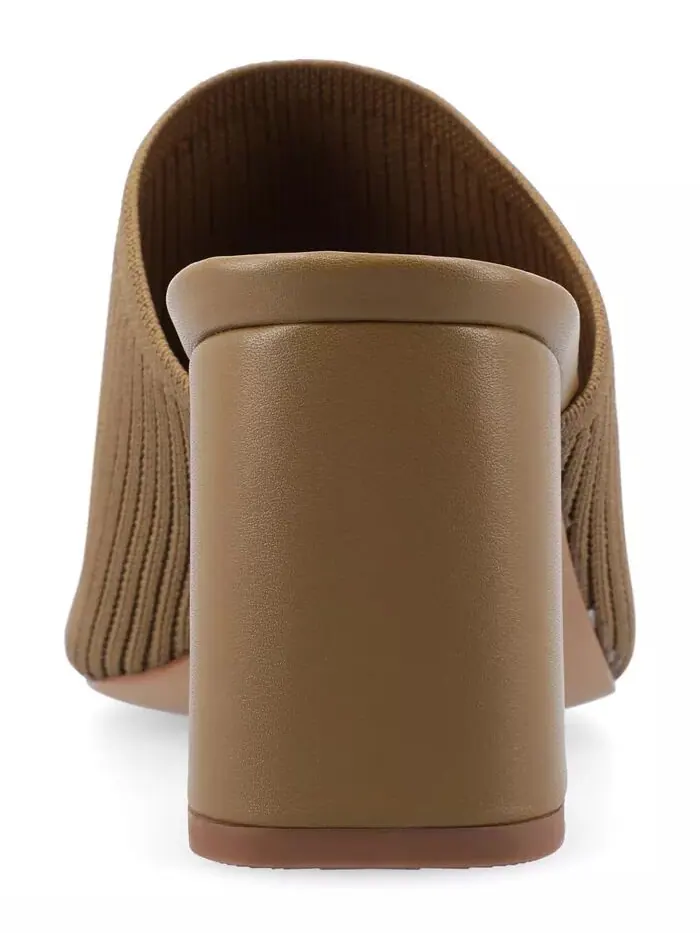 Женские босоножки Lorenna Block Heel Slide Journee Collection — изображение 3 из 7, оливковый