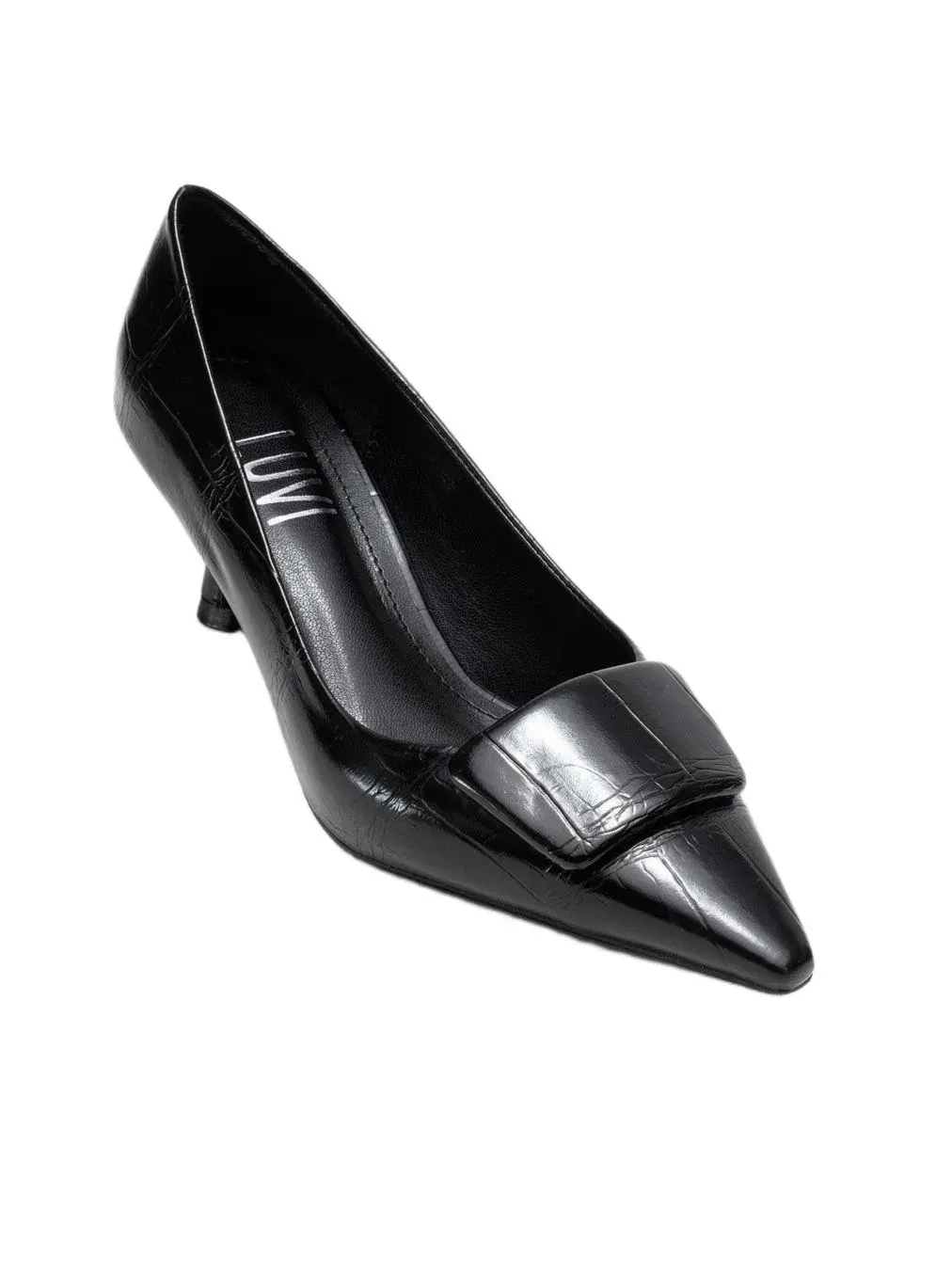 Женские туфли-лодочки Marcia с пряжкой и острым носком Prologue Shoes — изображение 1 из 3, черный