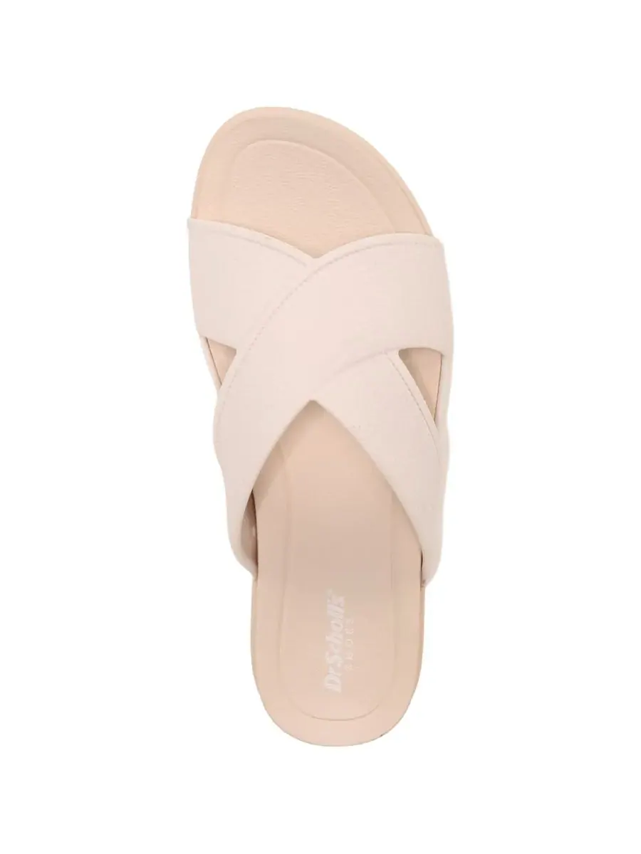 Женские сандалии-шлепанцы Sun Dreamer Dr. Scholl's — изображение 4 из 5, белый