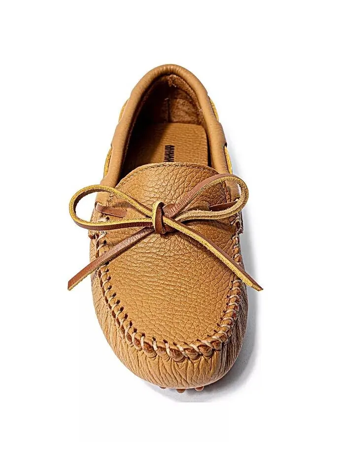 Женские кожаные классические драйверские туфли Minnetonka — изображение 2 из 5, прозрачный