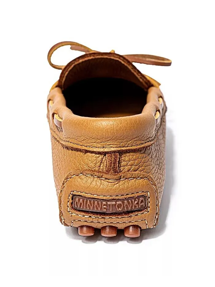 Женские кожаные классические драйверские туфли Minnetonka — изображение 4 из 5, прозрачный