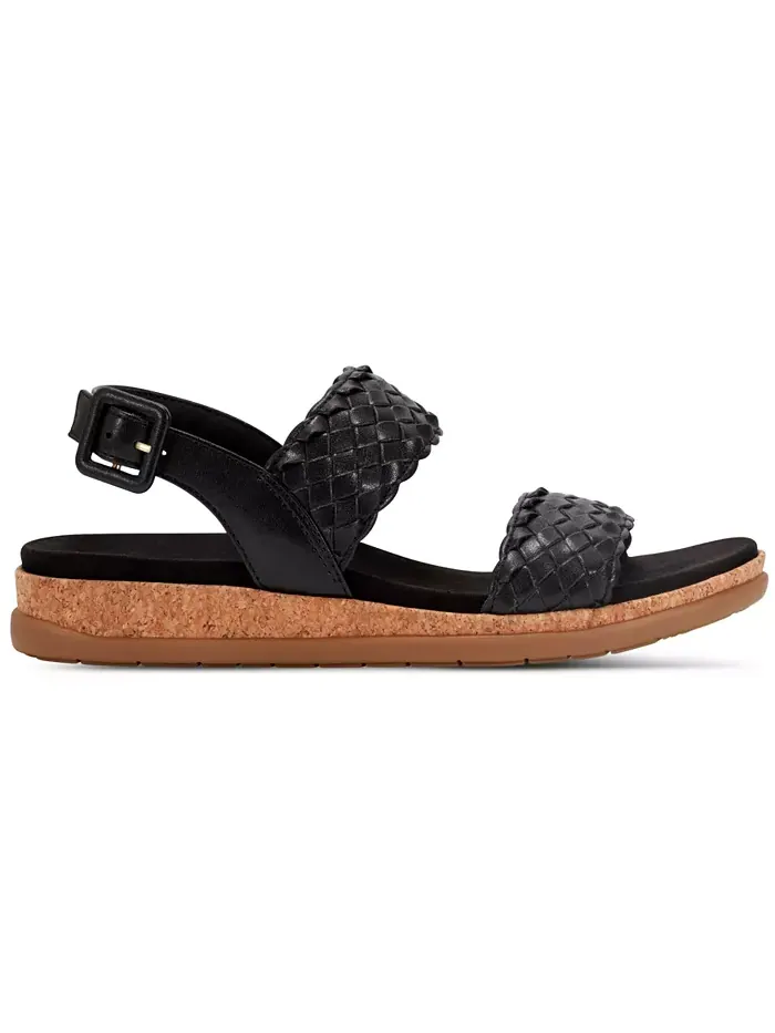 Женские сандалии Yarelia с открытым носком на ремешке Rockport — изображение 2 из 5, черный