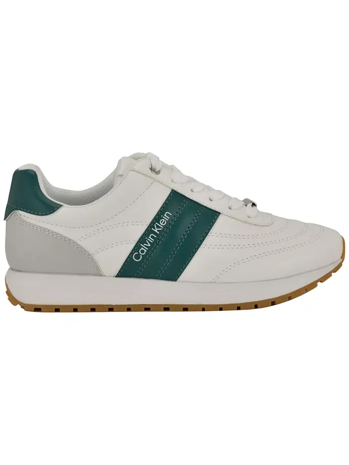 Женские кроссовки Tatyann Retro на шнуровке Calvin Klein — изображение 2 из 5, белый