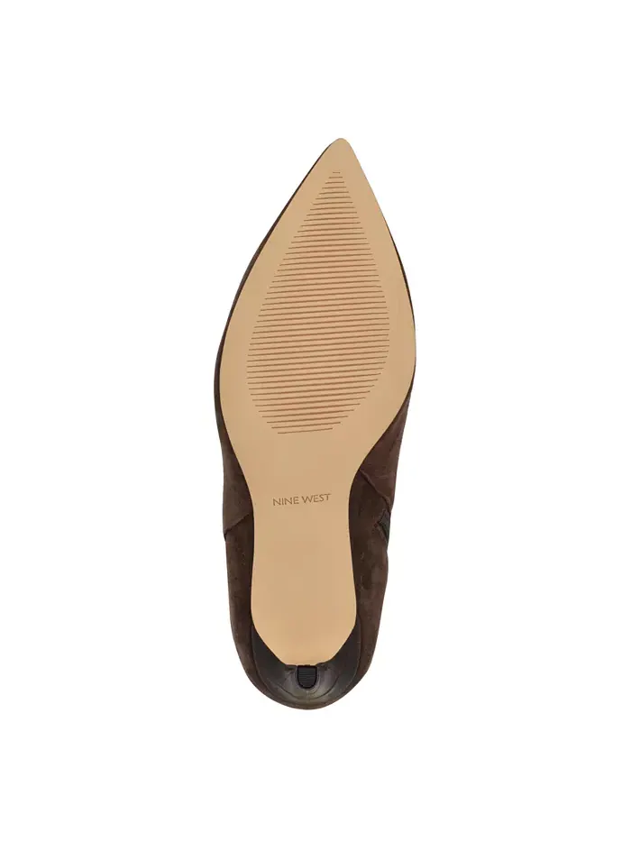 Женские сапоги Richy на высоком каблуке-стилет Nine West — изображение 5 из 5, коричневый