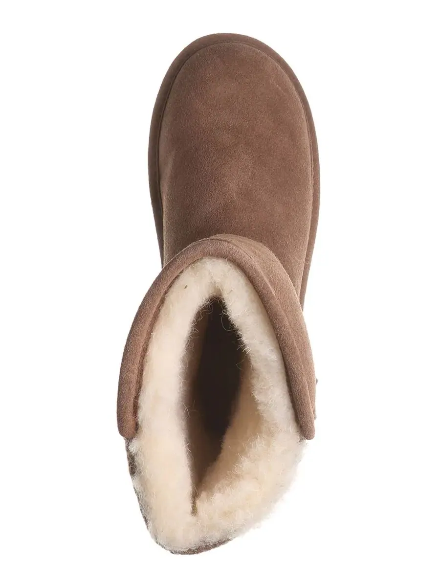 Женские ботинки Jenni Knit Back Accent Mid-Calf BEARPAW — изображение 4 из 8, какао