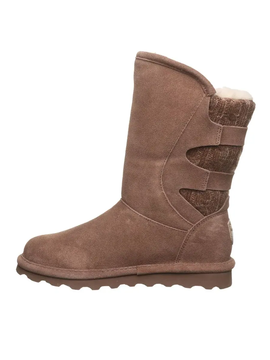 Женские ботинки Jenni Knit Back Accent Mid-Calf BEARPAW — изображение 7 из 8, какао