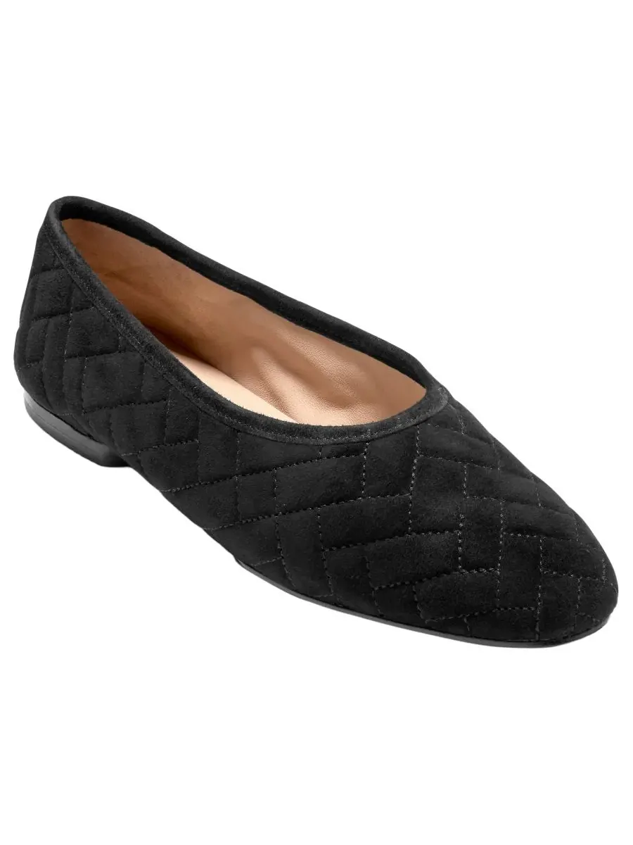 Балетки Jasleen Quilted Slip-On Cole Haan — изображение 1 из 5, черный