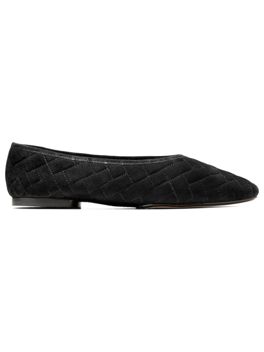Балетки Jasleen Quilted Slip-On Cole Haan — изображение 2 из 5, черный