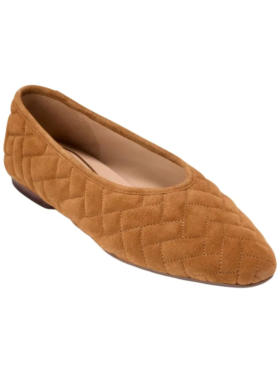 Балетки Jasleen Quilted Cole Haan — изображение 1 из 5, табак