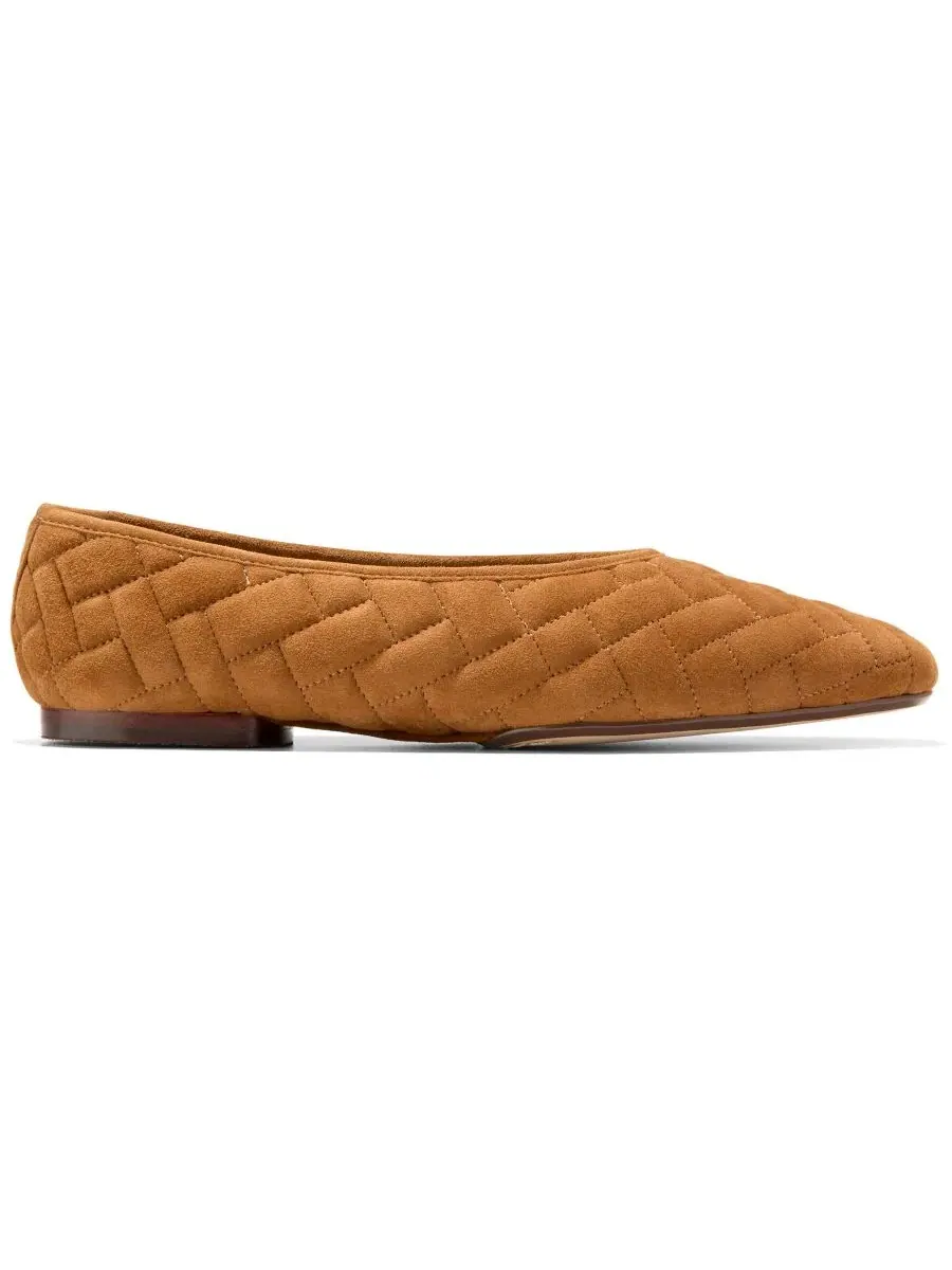 Балетки Jasleen Quilted Cole Haan — изображение 2 из 5, табак