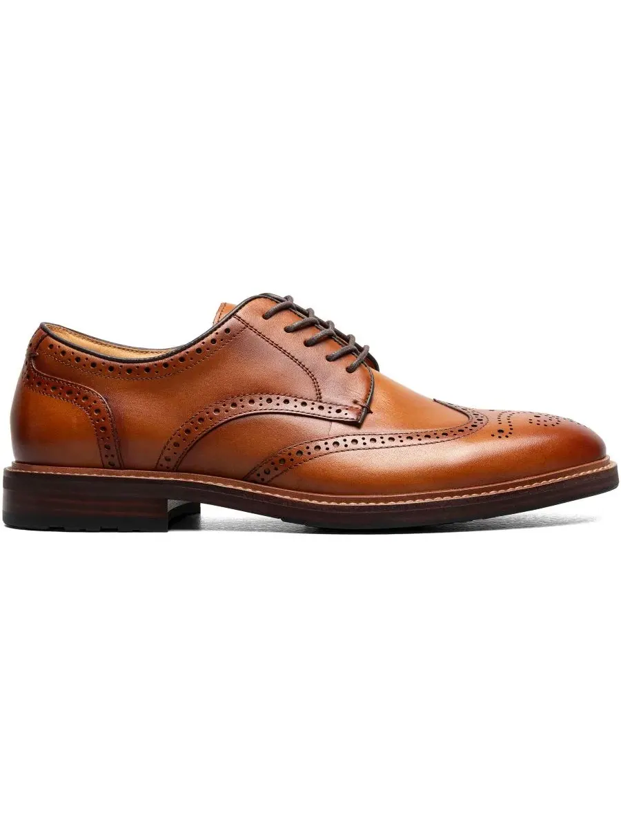 Мужские оксфорды Anthem Wingtip Florsheim — изображение 2 из 7, бежевый