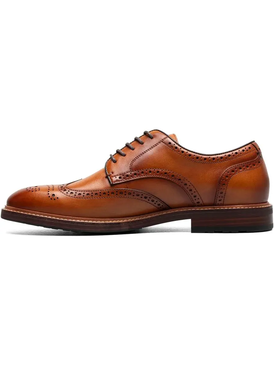 Мужские оксфорды Anthem Wingtip Florsheim — изображение 6 из 7, бежевый