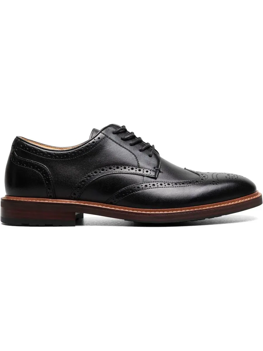 Мужские оксфорды Anthem Wingtip Florsheim — изображение 2 из 7, черный