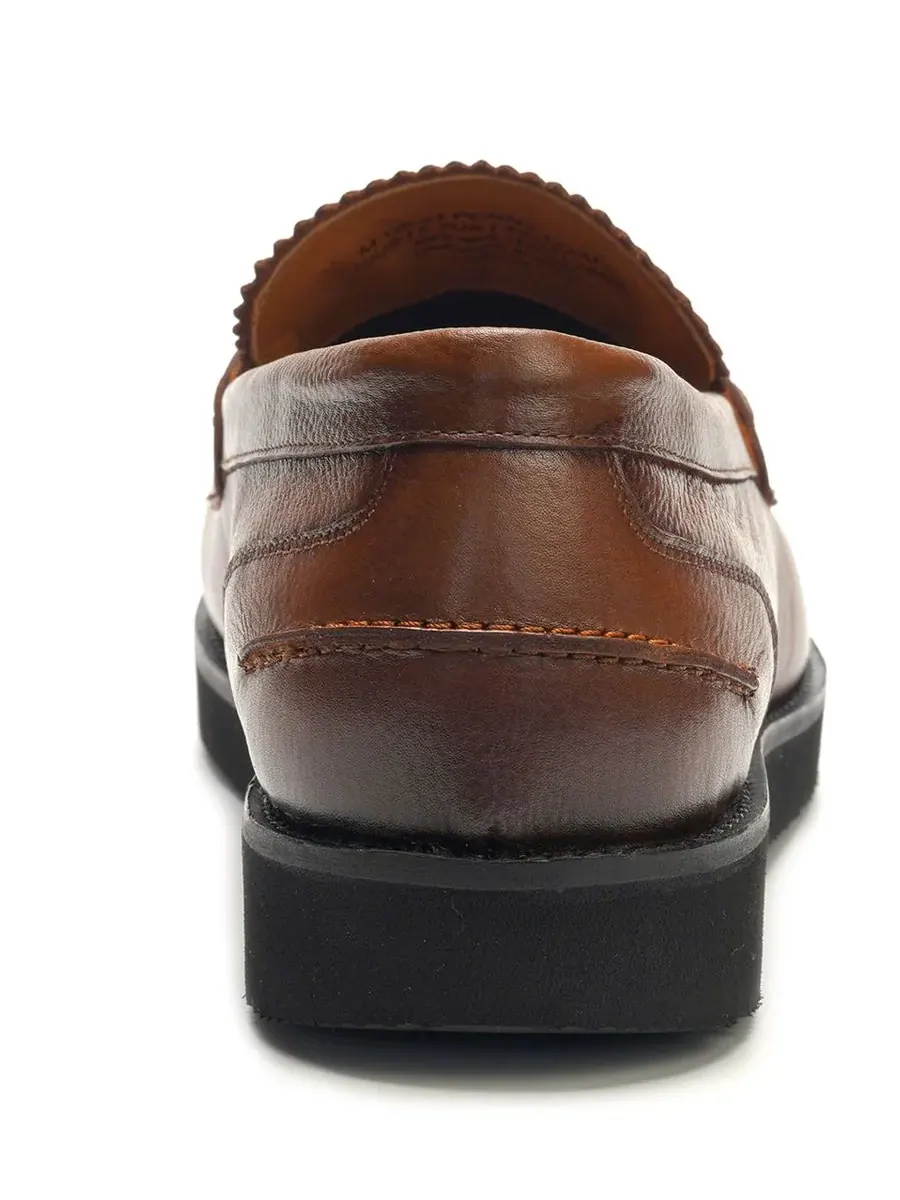 Мужские лоферы Mason Penny A. Veer — изображение 3 из 6, коричневый