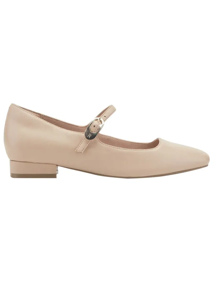 Туфли-мэри джейн на каблуке Niya Mary Jane Dress Flats Rockport — изображение 2 из 5, натуральный