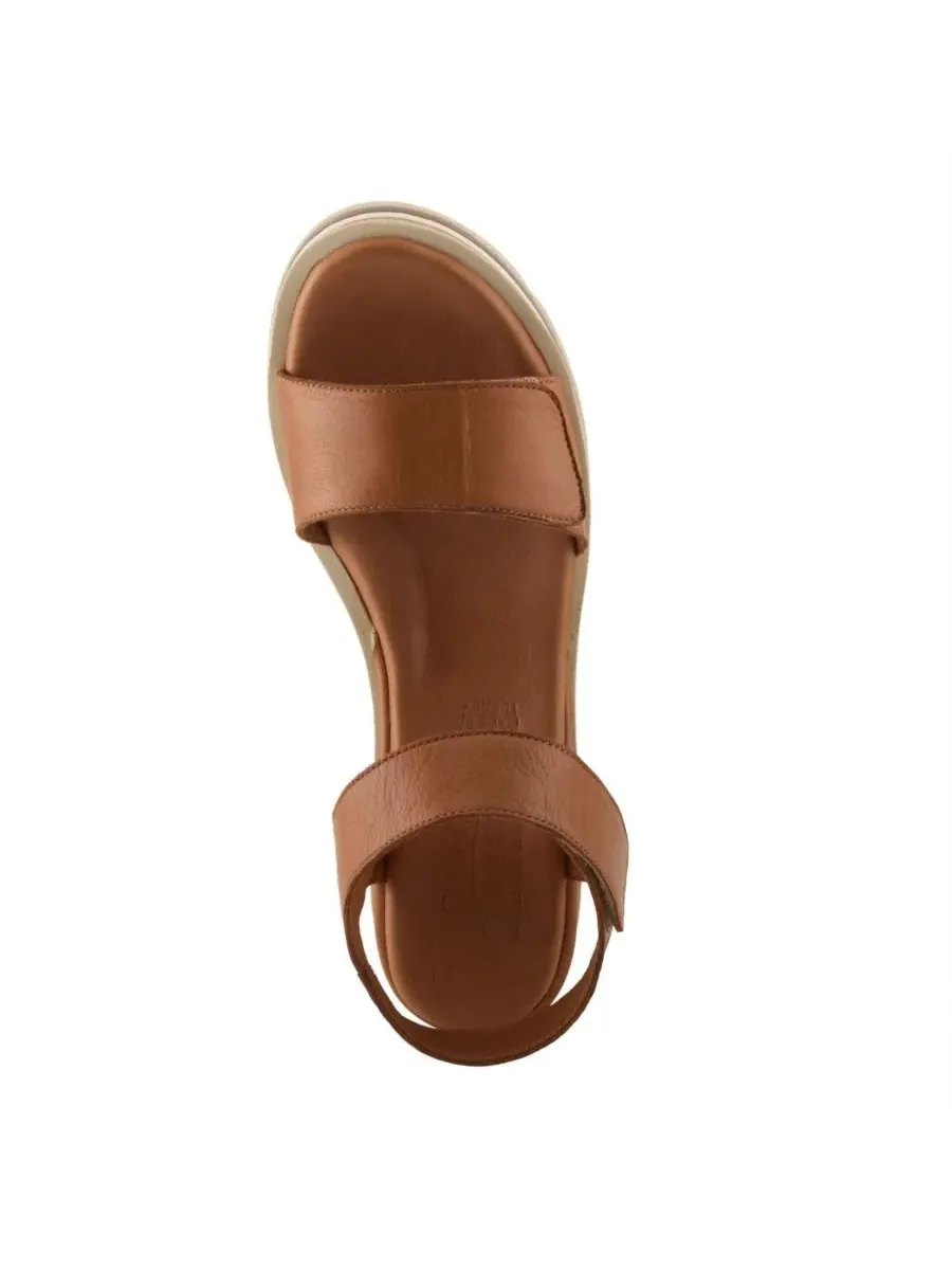 Сандалии с платформой Hileman Spring Step — изображение 3 из 7, верблюжий
