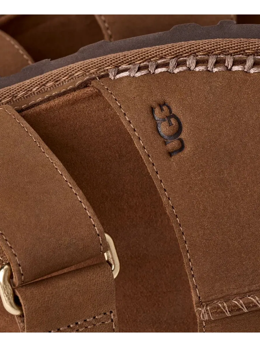 Сандалии-слайды GoldenGaze с регулируемым ремешком, UGG — изображение 7 из 8, коричневый
