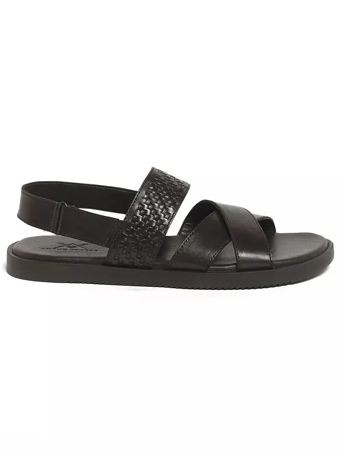 Мужские сандалии Mumbai Cross Strap Comfort Anthony Veer — изображение 2 из 5, черный