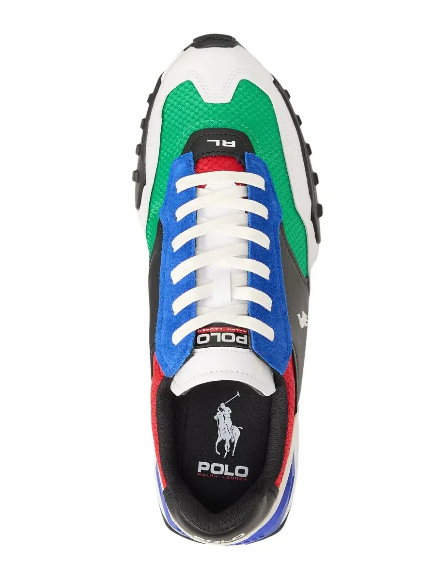 Мужские низкие кроссовки Eldridge на шнуровке Polo Ralph Lauren — изображение 4 из 4, белый