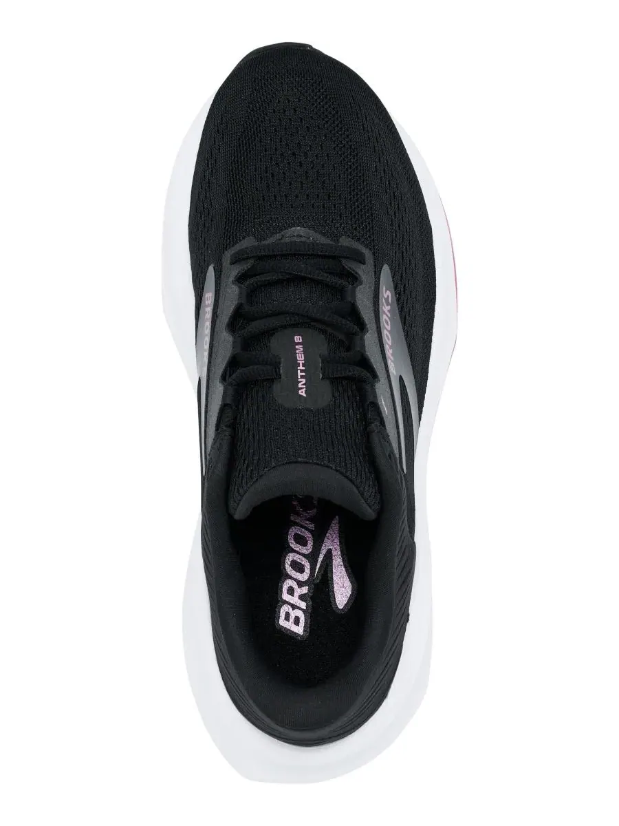 Женские беговые кроссовки Anthem 8 от Finish Line Brooks — изображение 4 из 6, черный металлик