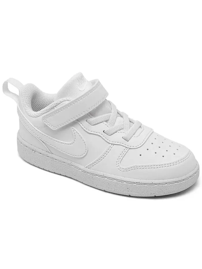 Повседневные кроссовки Toddler Court Borough Low Recraft с регулируемым ремешком от Finish Line Nike