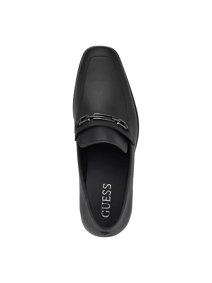 Мужские классические лоферы Hendo Square Toe Slip On GUESS — изображение 4 из 5, черный