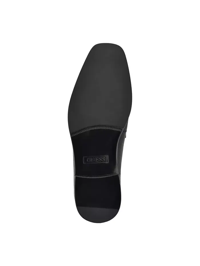 Мужские классические лоферы Hendo Square Toe Slip On GUESS — изображение 5 из 5, черный