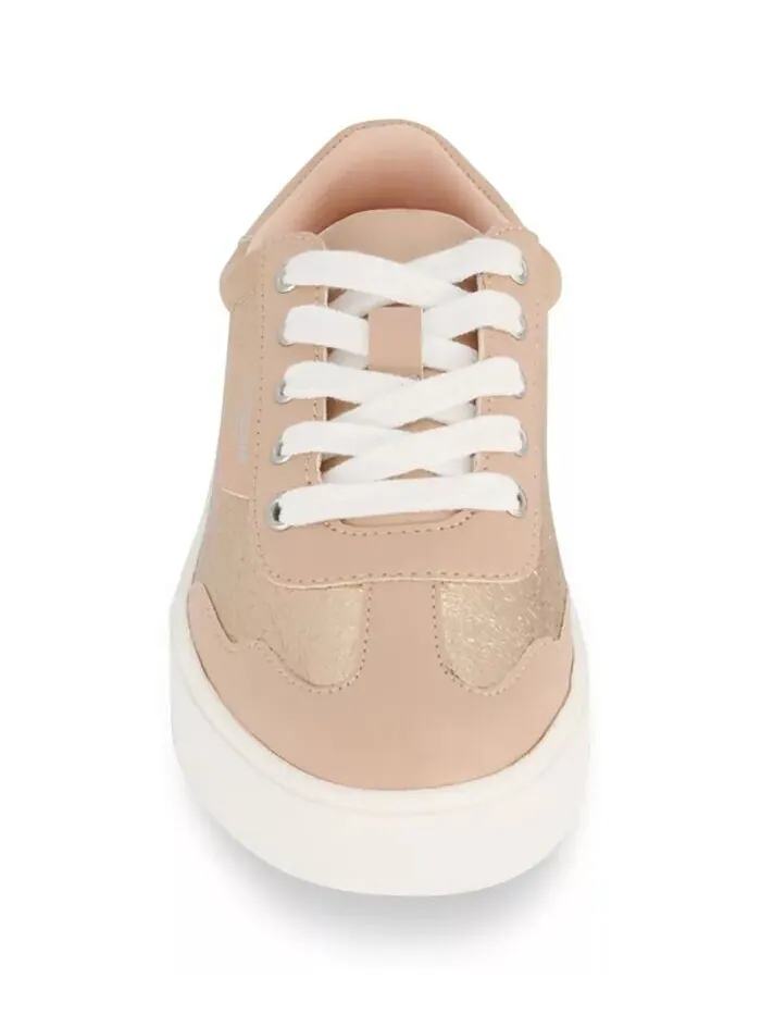 Кроссовки Essie Tere на шнуровке для маленьких и больших девочек Sam Edelman — изображение 3 из 7, розовый золотистый