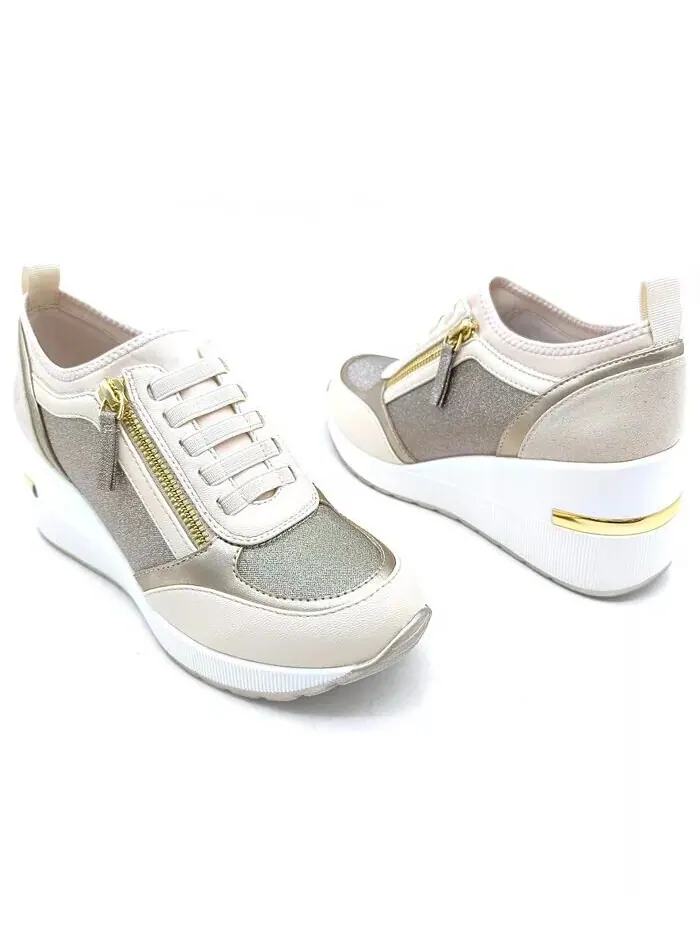 Женские кроссовки Fiona Wedge Kenneth Cole Reaction — изображение 8 из 8, бежевый