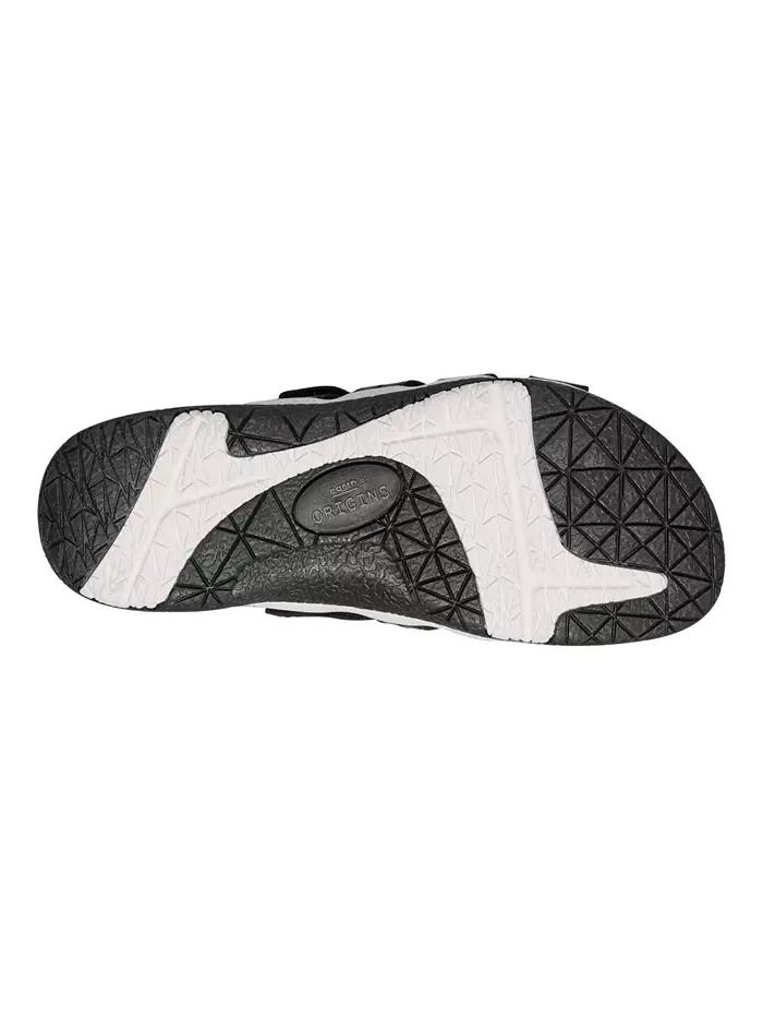Женские сандалии Sassoni Strappy Slip-On Earth — изображение 5 из 6, черный