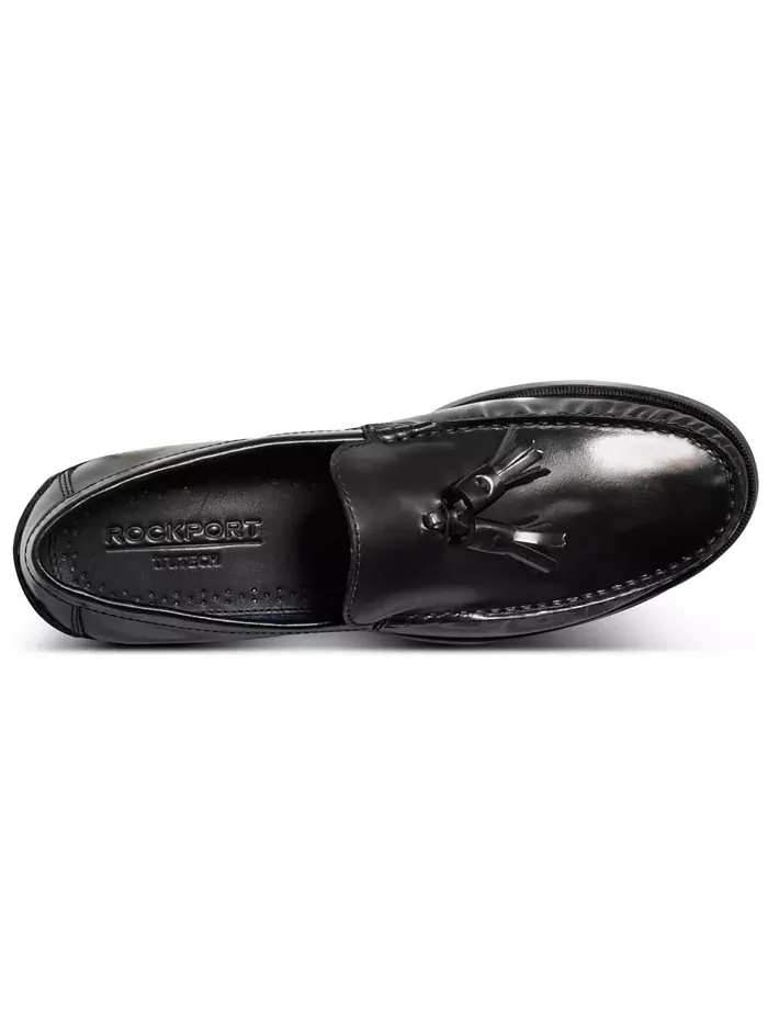 Мужские классические лоферы Whitlaw с кисточками Rockport — изображение 4 из 5, черный