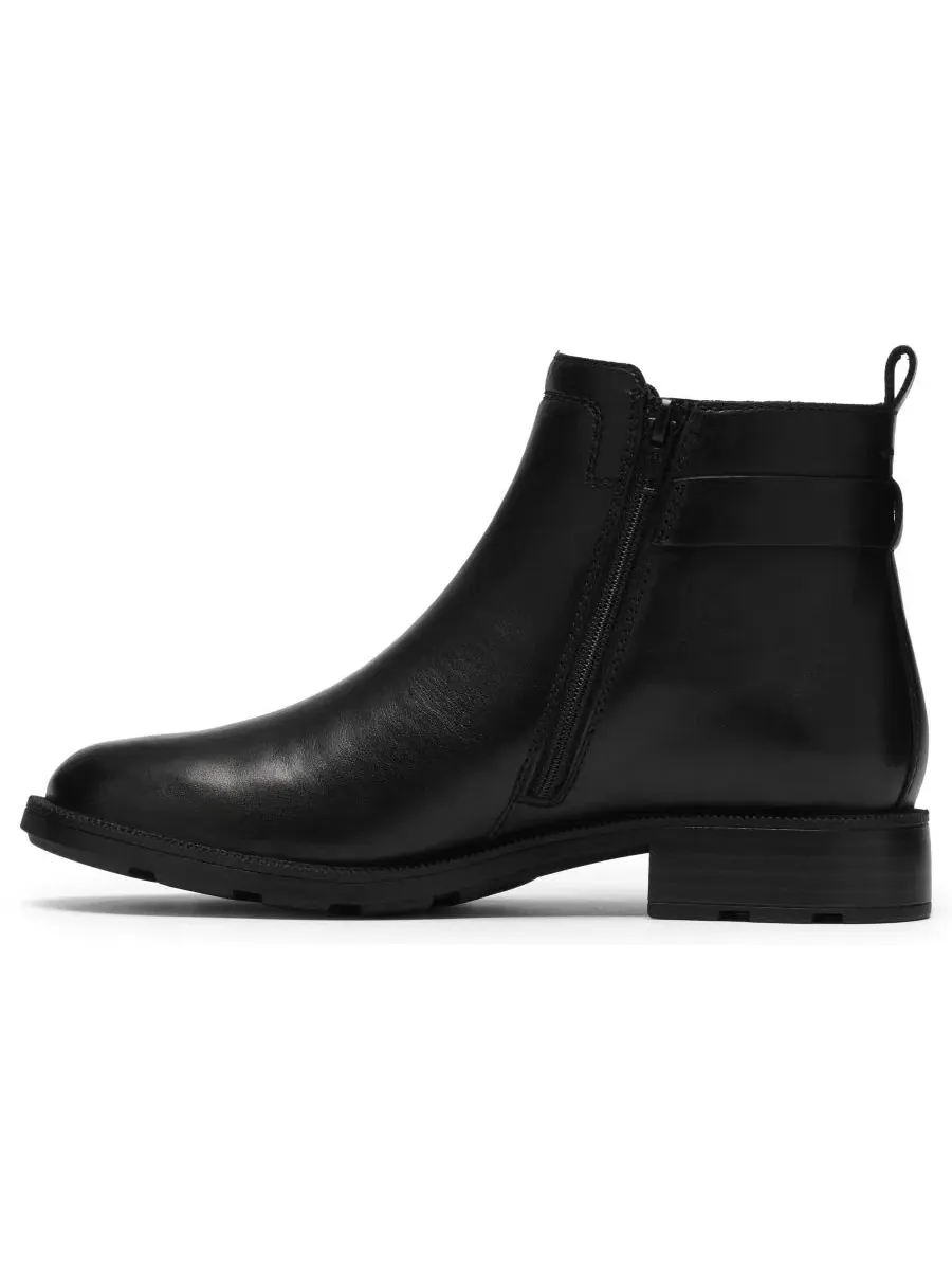 Ботинки на каблуке с пряжкой Adalynn West Clarks — изображение 6 из 6, черный
