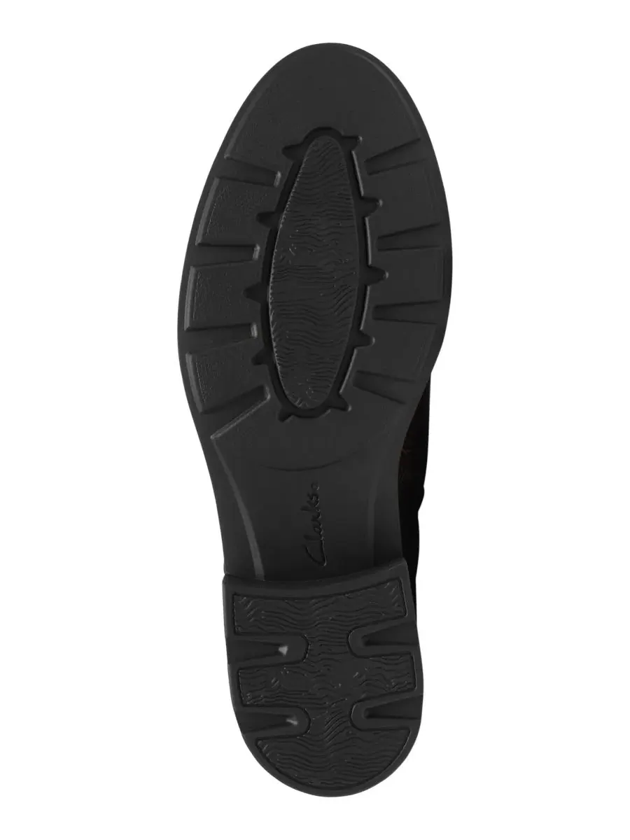 Ботинки на каблуке с пряжкой, модель Adalynn West Clarks — изображение 5 из 6, коричневый