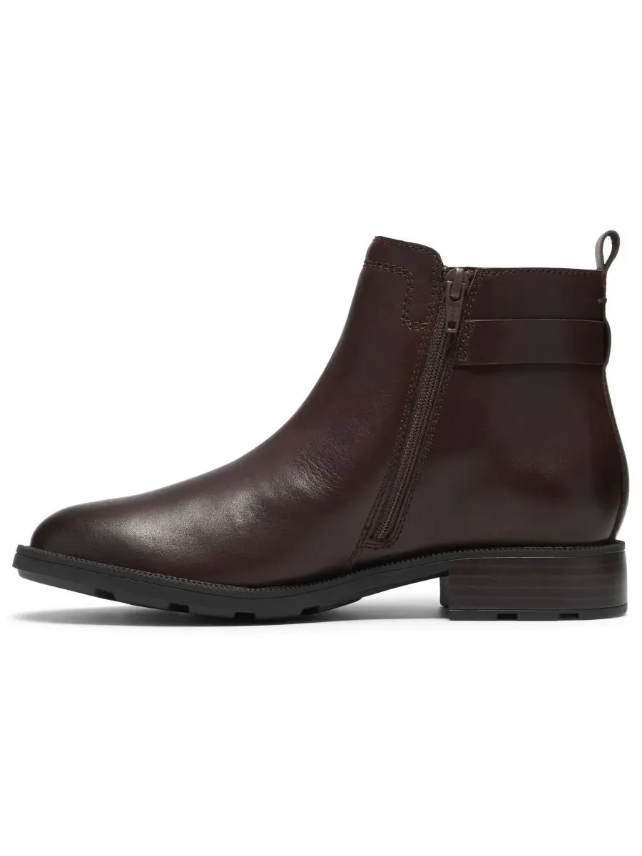 Ботинки на каблуке с пряжкой, модель Adalynn West Clarks — изображение 6 из 6, коричневый