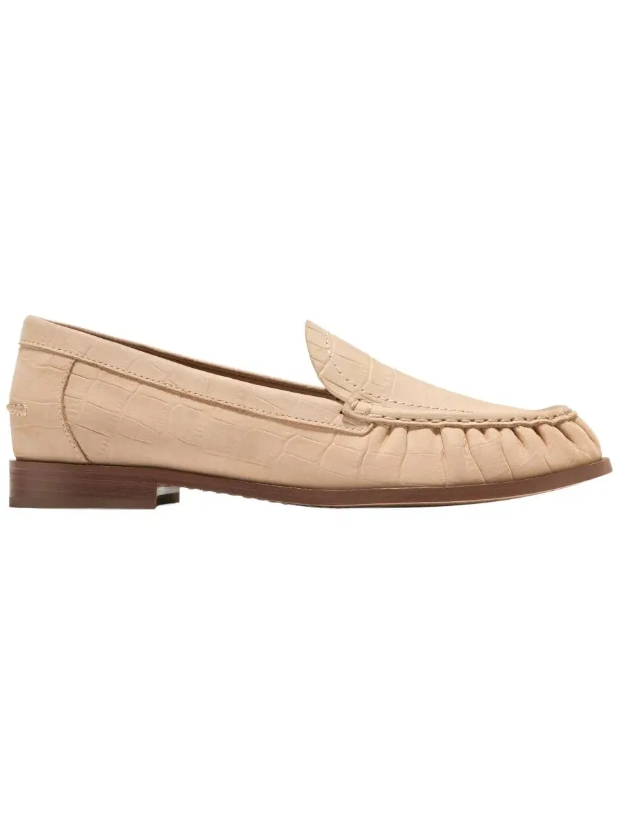 Туфли-лоферы Dreya Venetian Cole Haan, Buckwheat Nubuck Crocodile Print — изображение 2 из 5