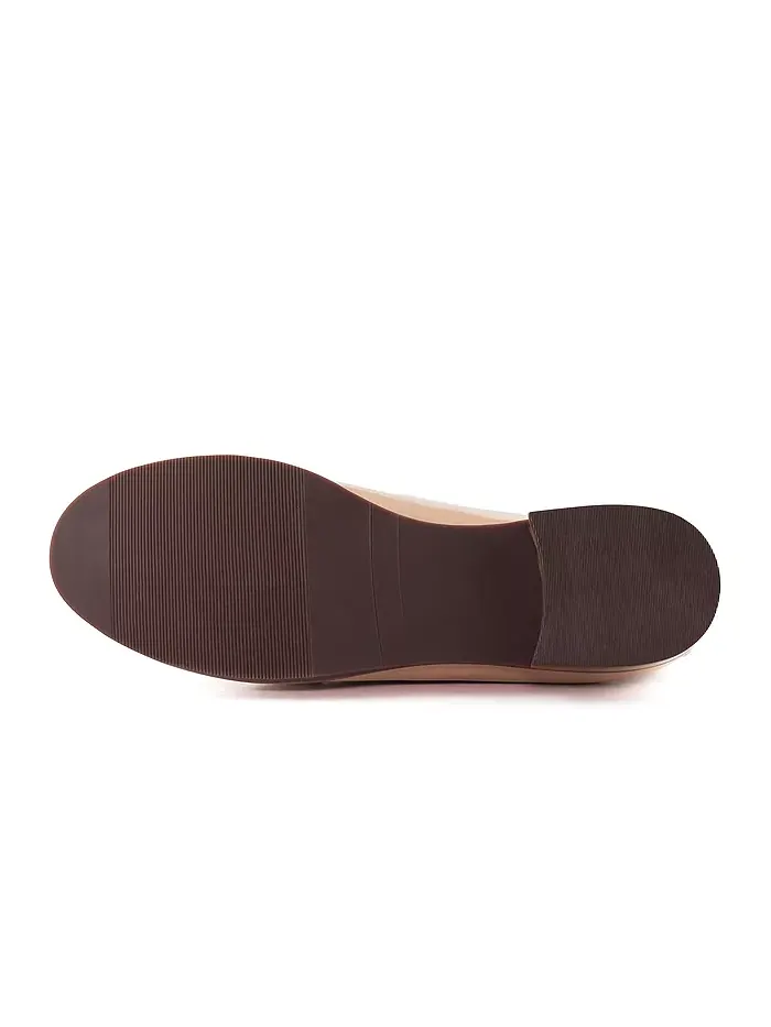 Женские лоферы East Village Penny Marc Joseph New York — изображение 3 из 8, бежевый/бежевый