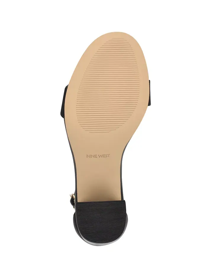 Женские босоножки Toniann с открытым носком Nine West — изображение 5 из 6, черный