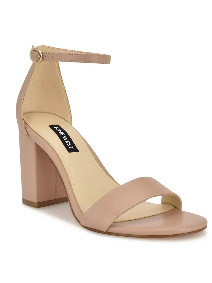 Женские босоножки Toniann с открытым носком Nine West — изображение 6 из 6, золото