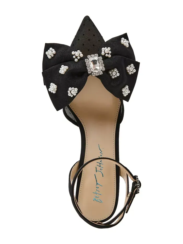 Женские туфли-лодочки Mark Bow Betsey Johnson — изображение 4 из 5, черный