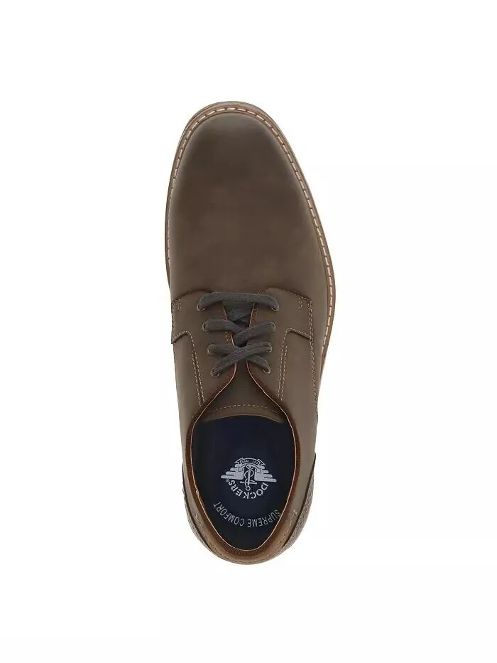 Мужские туфли Bronson Oxford Dockers — изображение 4 из 5, коричневый