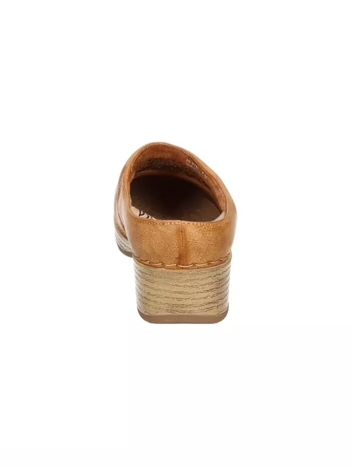 Женские легкие рабочие туфли Sidra Slip Resistant Clogs Easy Street — изображение 3 из 5, желтый