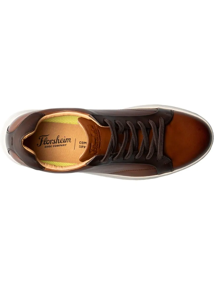 Мужские кроссовки Monopoli на шнуровке Florsheim — изображение 7 из 8, коньячный мульти